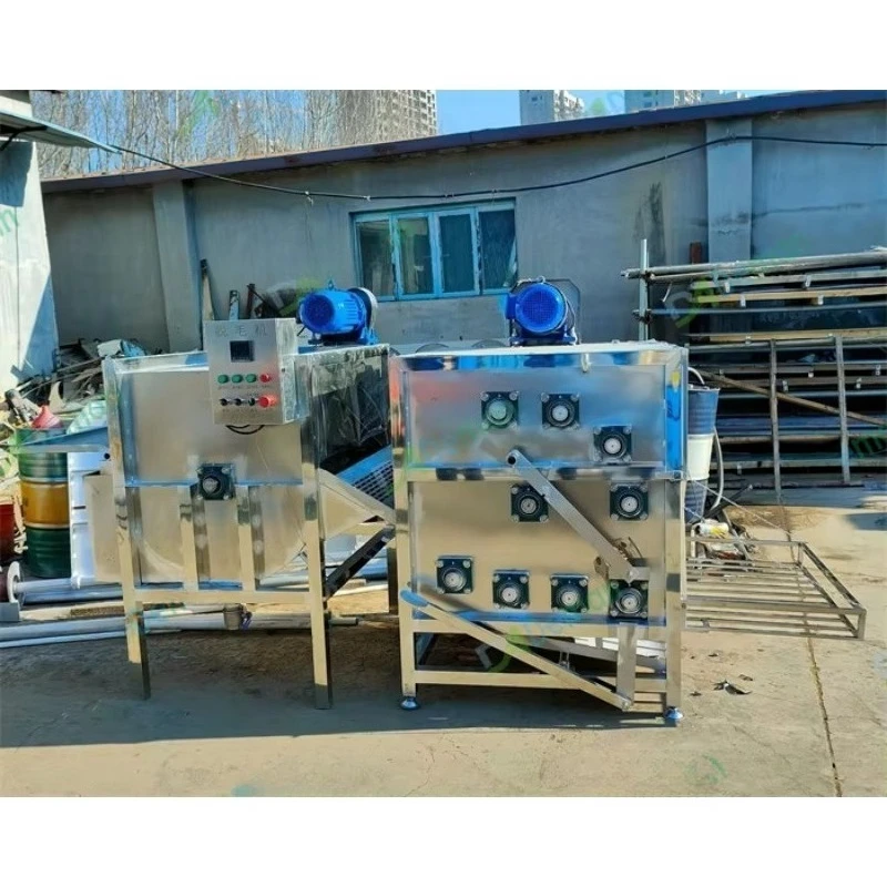 Automatic Chicken Feather Removing Machine, Custom Poultry Scalder and Plucker for Cock Hen Rooster Processing