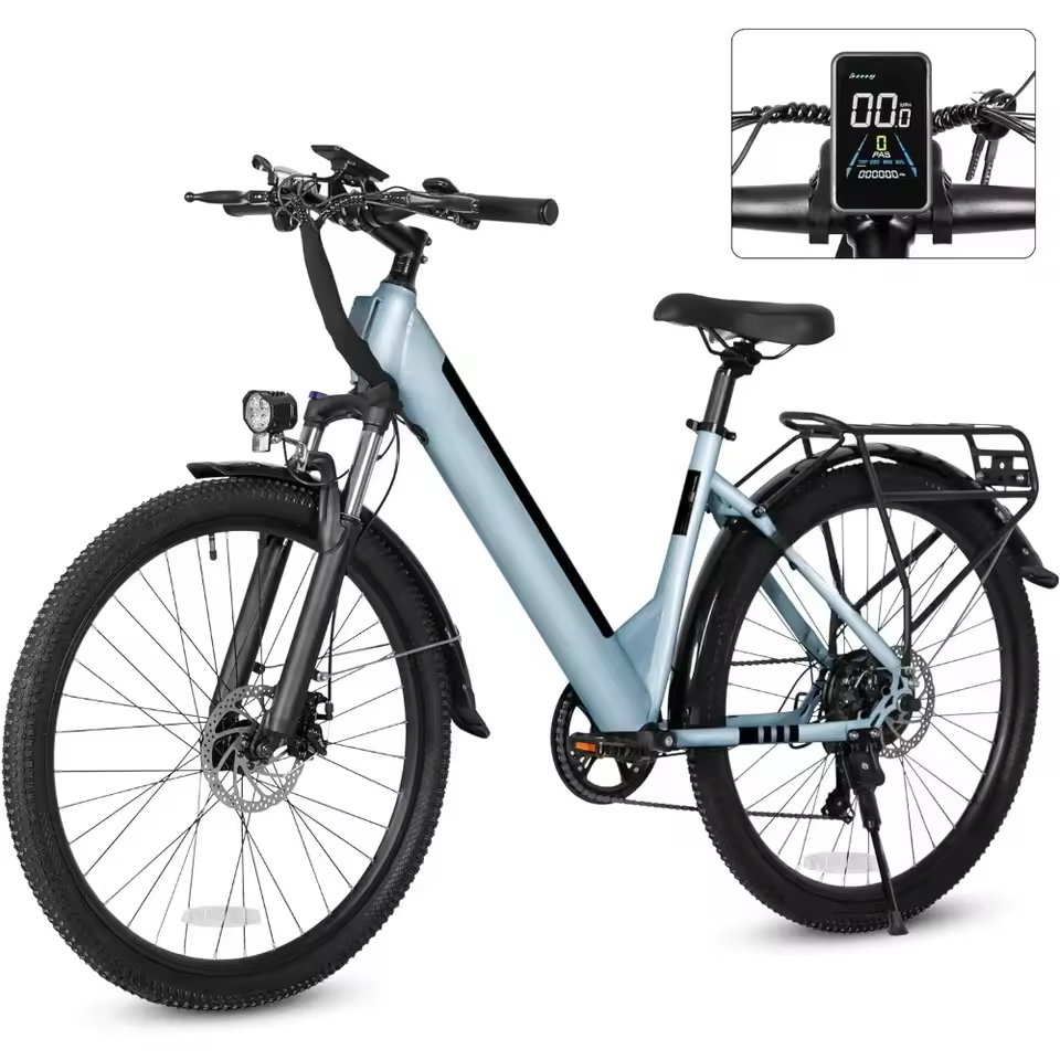 Bicicleta Elétrica Passo 350W Bateria Removível 36V