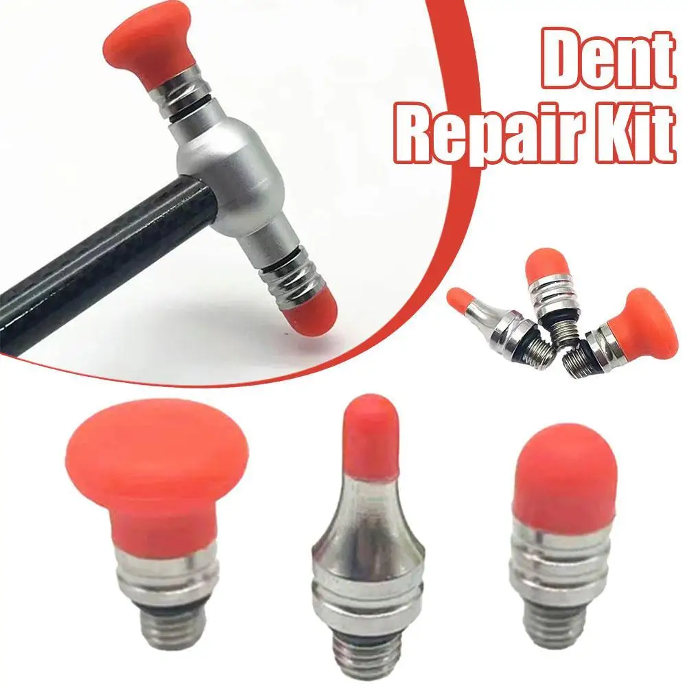 

3pcs Tapping Down Tip Automotive Dent Repair Kit Paintless Car Removal Tool Universal Fitment