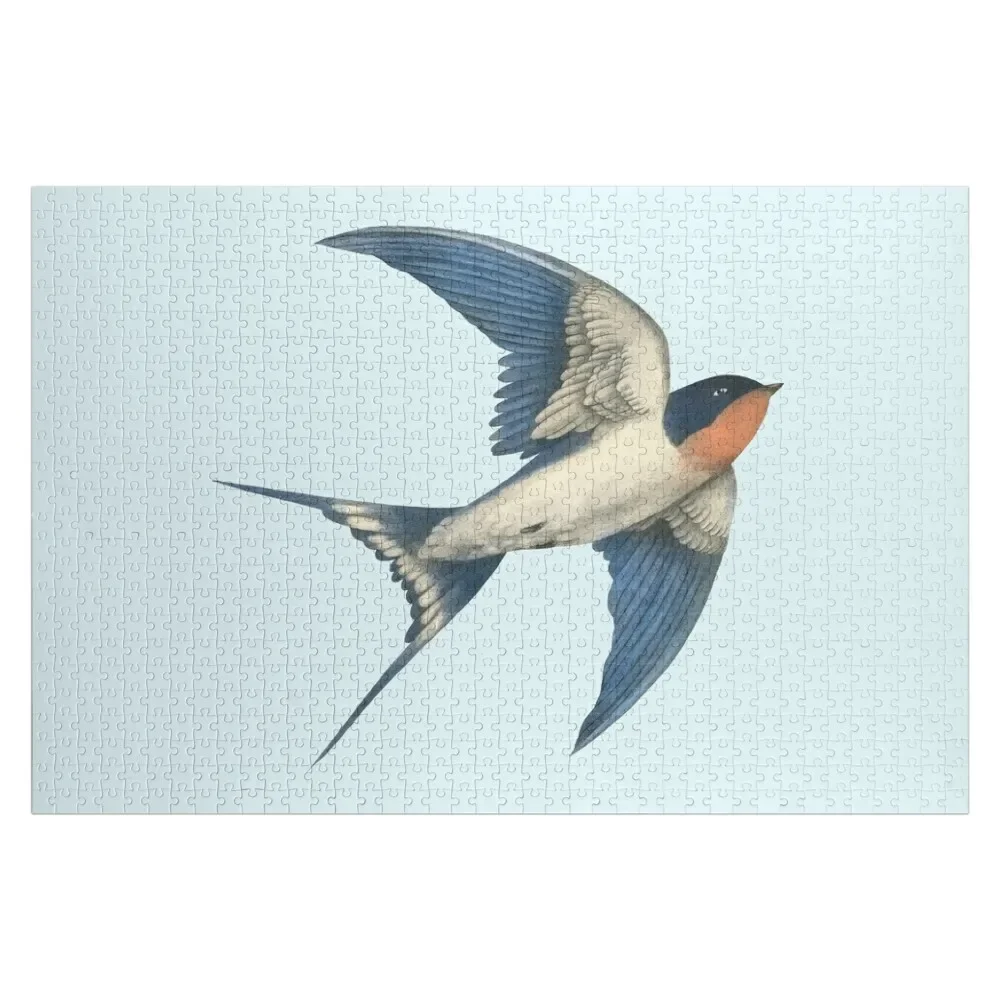 Barn Swallow - opción Rompecabezas con foto Regalos personalizados Juego Rompecabezas para niños