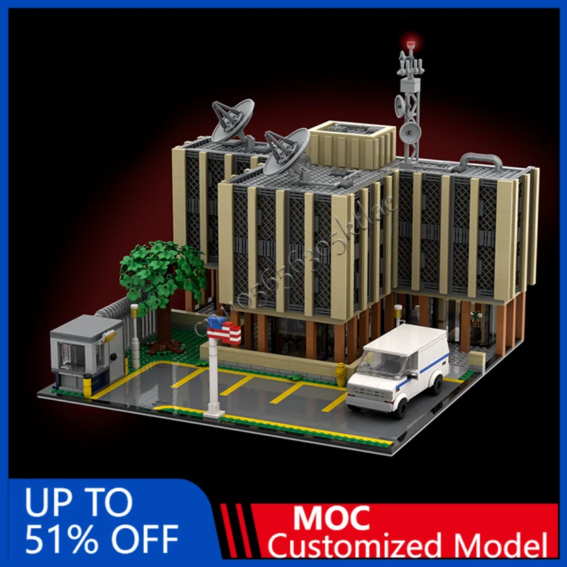 

2737 PCS Customize MOC Technology National Laboratory Building Block Model Children Assembly Christmas Gifts Educational DIY Set