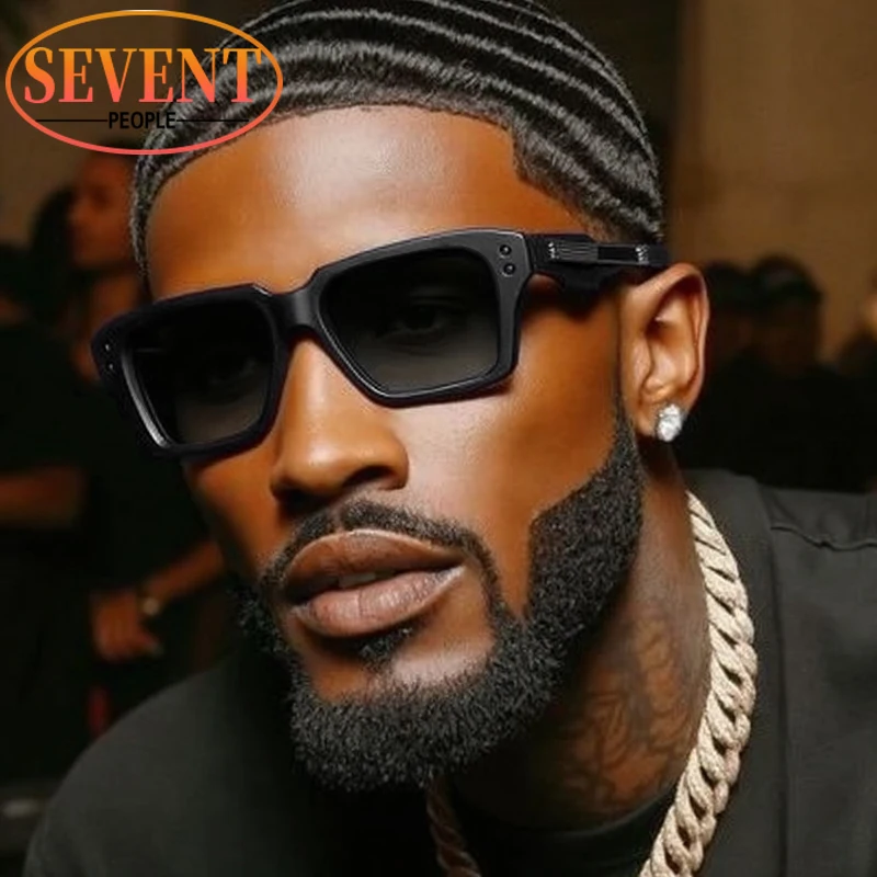 

Polarized Square Steampunk Sunglasses Men 2025 Luxury Brand Classic Outdoor Sun Glasses Vintage Driving Shades UV400 For Male