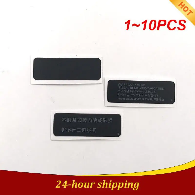 

1~10PCS Label Accessories Warranty Easy To Tear Three-in-one Security Sticker Host Sticker Game Accessories Host Label Host Seal