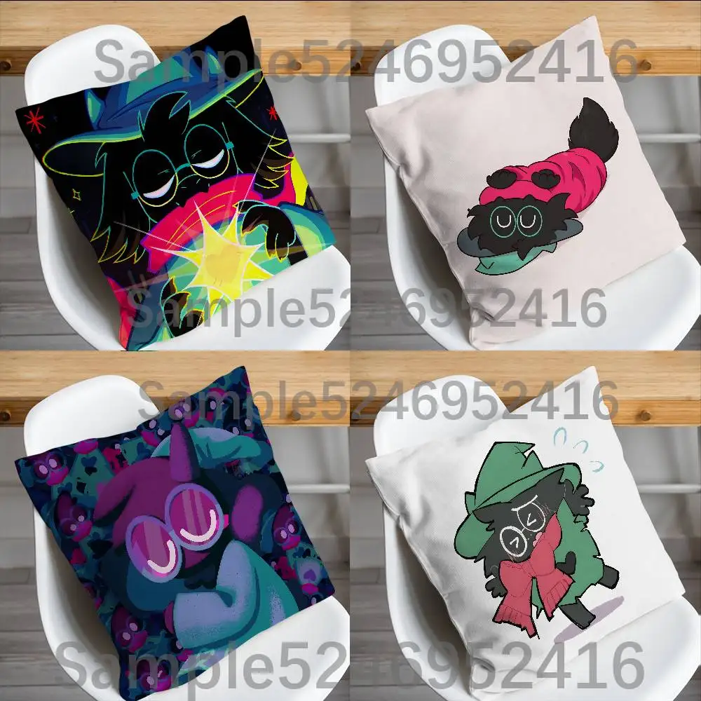 Ralsei D-Deltarune Game Pillowcases Cute Funny Pillow Case For Wedding Party Home Decor Comfy Pillow Cover
