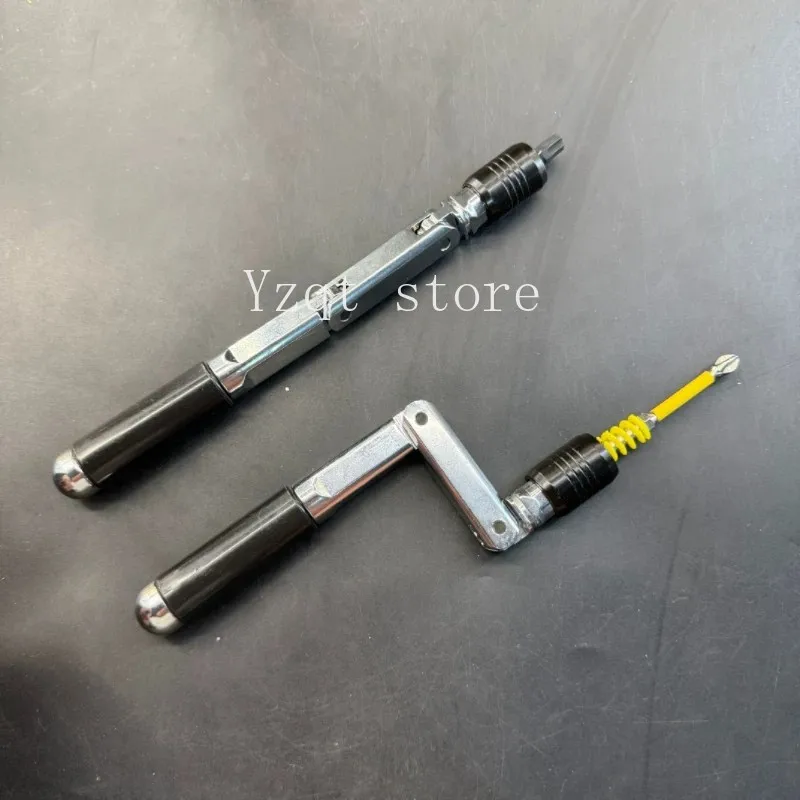 Universal renegade screwdriver multi-angle folding screwdriver 90-degree right-angle turn batch head handle narrow space tool