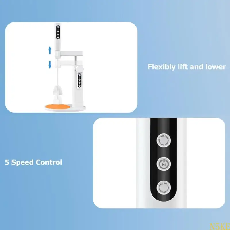 Mixer Resin 5 Kecepatan Efisien untuk Pencampuran Epoksi Praktis Cocok untuk Penggemar Seni Kerajinan dan Pembuatan Perhiasan