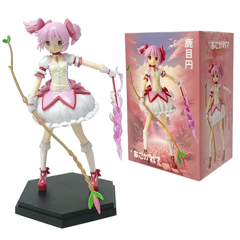 2026 Puella Magi Madoka Magica Kaname Madoka Anime Character Models Figurines Desktop Ornaments Exquisite Toy Collection Otaku