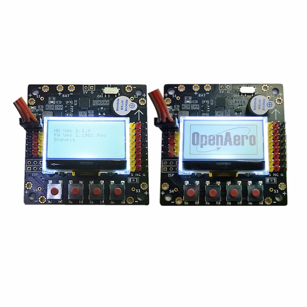 Imagem -06 - Conselho de Controle de Voo para Avião rc Vtol para Fpv Racing Drone Openaerovtol 1.6 Firmware Kk2.1.5 Plus Kkk2