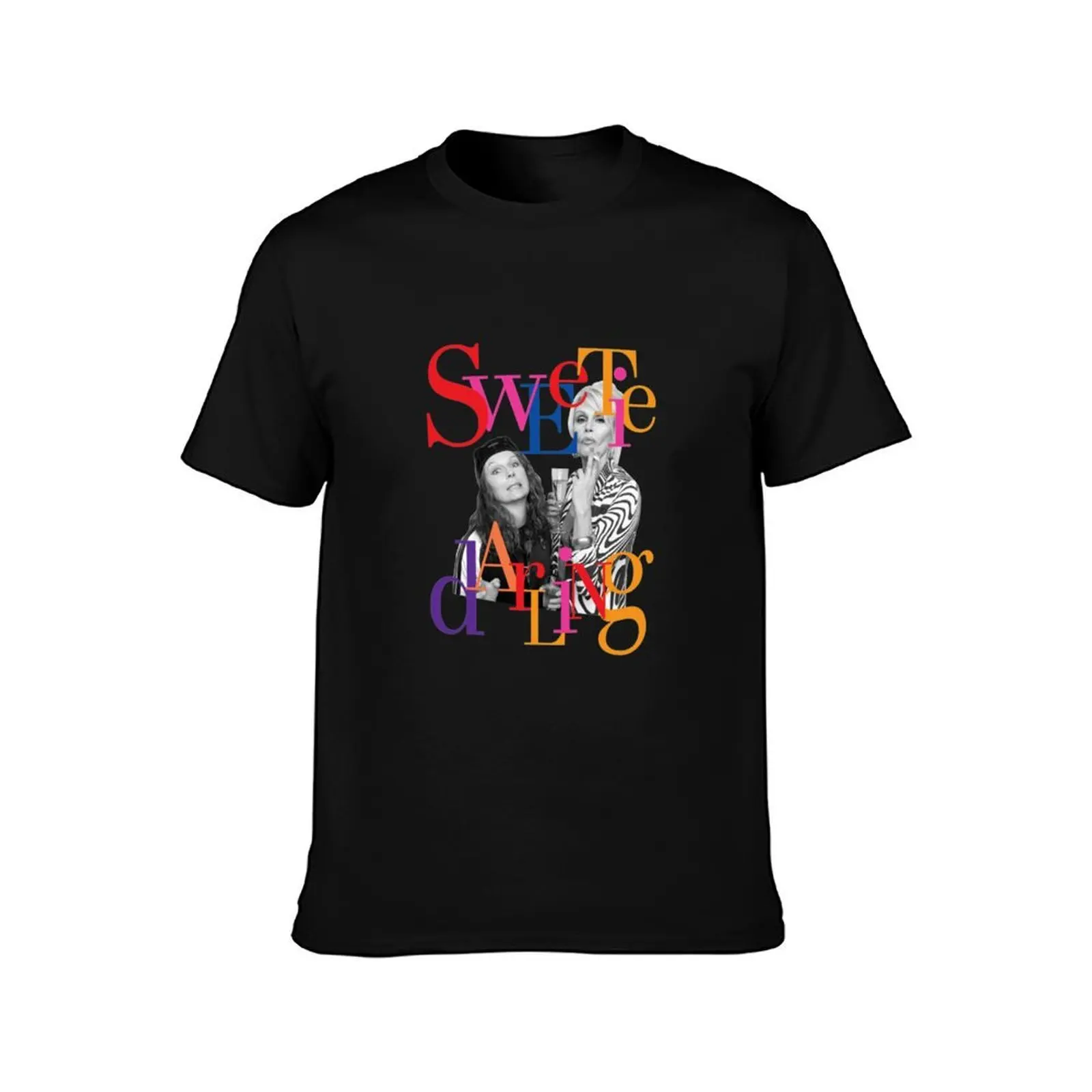 Eddie Patsy are the Best Sweetie Darling T-Shirt, Summer Casual Cotton Tee, Oversized Streetwear Tops, Vintage Graphic Print