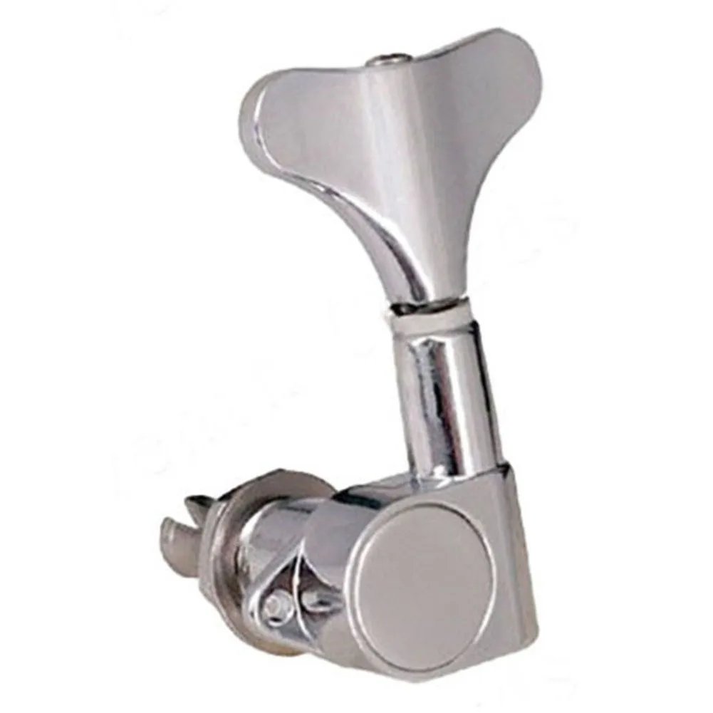 5-個のベースギターチューニングペグセット、高耐久内部ギアと安定したパフォーマンスのための密閉型マシンヘッド付き