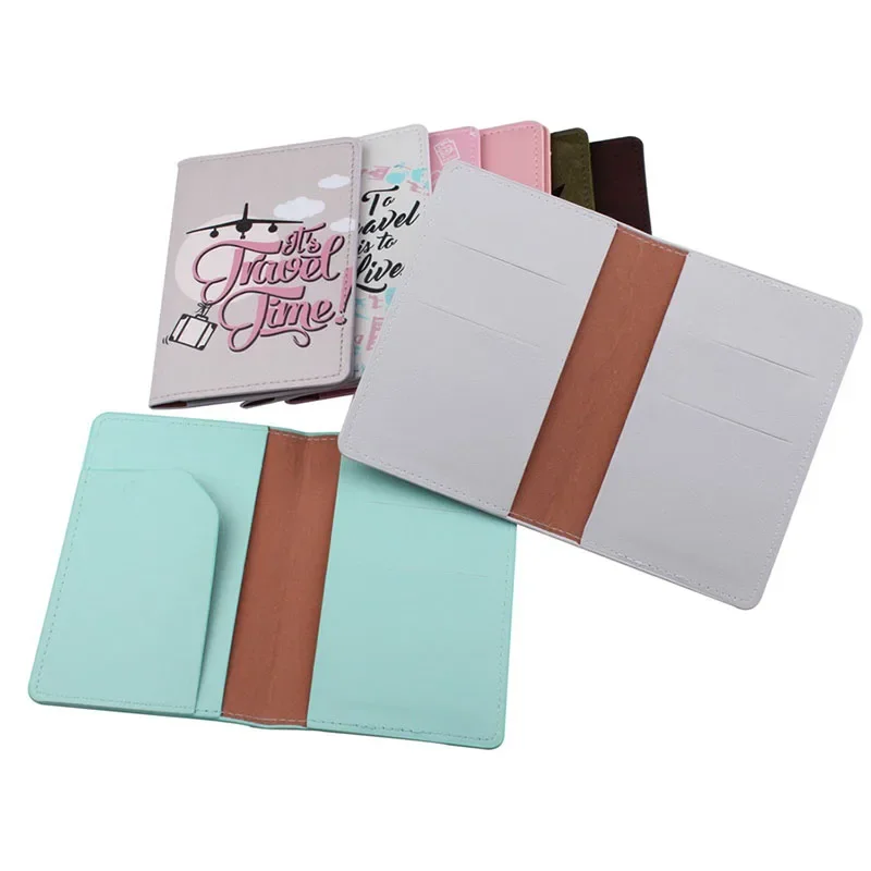 

2024 Women Men Travel Credit Card Holder Wallet Travel ID&Document Passport Holder New Cover Travel Passport Cover Card Case