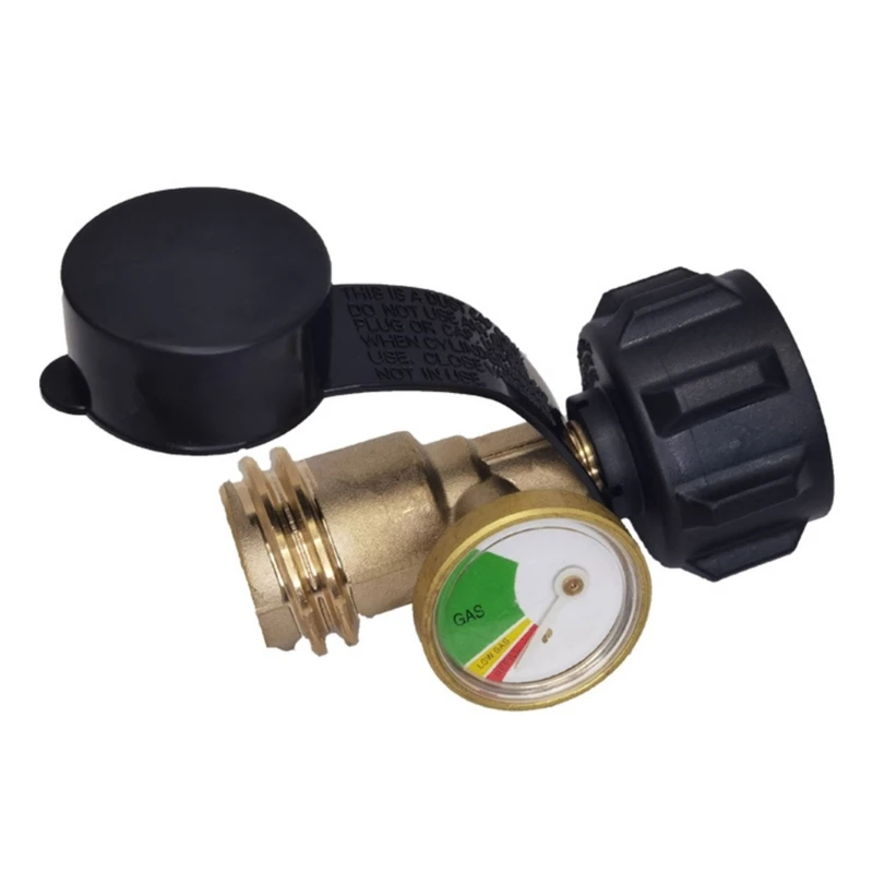 

Upgrades Brass Propanes Gauges Propanes Level Indicator Propanes Appliance Connector Simple to Use for Accurate Dropship