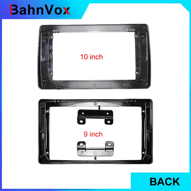 9/10 inch Android Car Radio frame for  Toyota Highlander Crown Kluger 2021+ 2din Stereo GPS Fascia bezel Panel Adapter wire