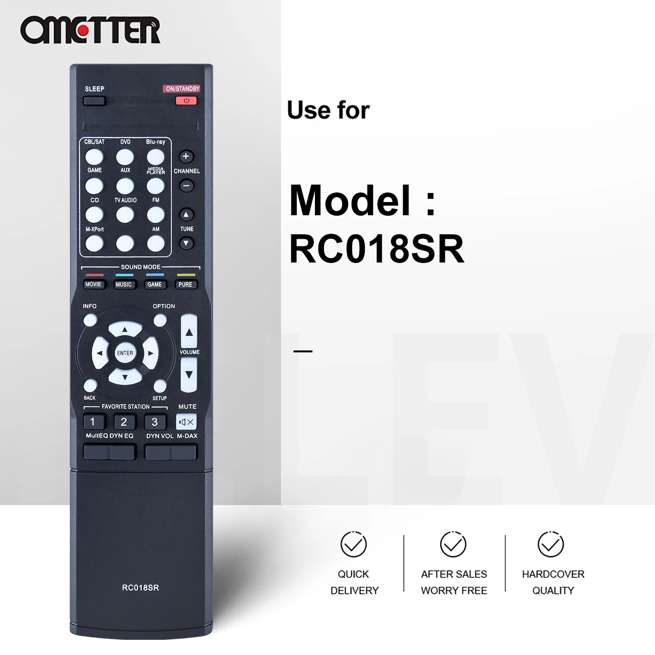 Mới RC018SR Cho Đầu Đĩa Marantz NR1403 5.1 Từ Xa Bộ Kênh Gia Đình Thu