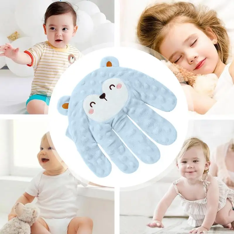 Baby Patter For Sleep Remote Control Baby Soothing Palm Baby Sleep Patting Toy Soft Electric Baby Hand Pillow Baby Sleep Soother
