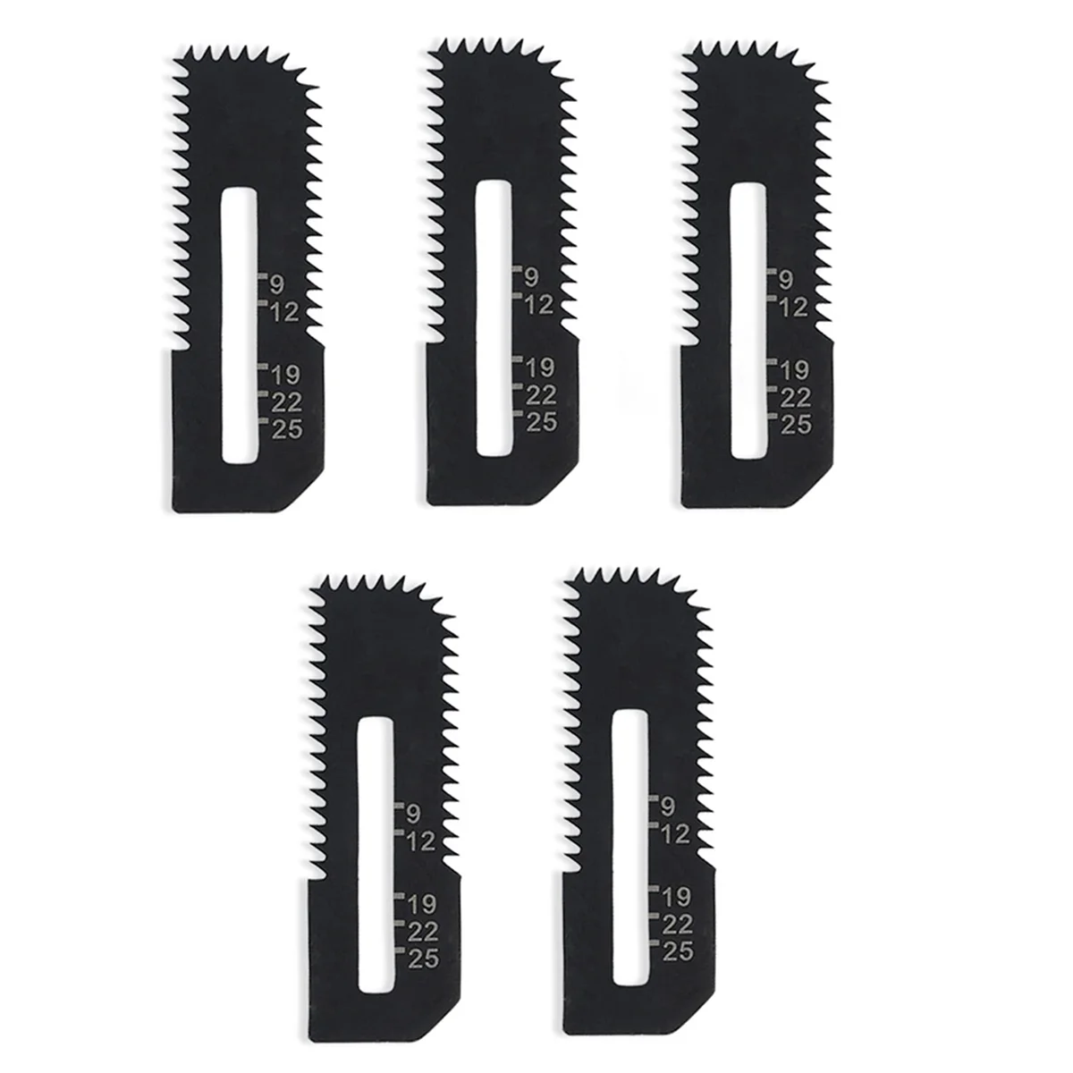 N96R 5 Pack Drywall Cut-Out Saw Blades for MaKita Cordless Cut-Out Saw, Cuts Drywall Up to 1-3/16Inch Thick (Depth Markings)