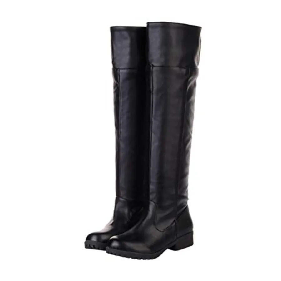 

Men's Cosplay Boots Knee High Equestrian Riding Tall Boots Costume Shoes