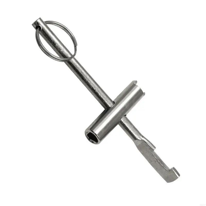 H58C Multi-Functional Utilities Triangle Wrench for Train Electrical Control Cabinet Elevator Water Meter Valves