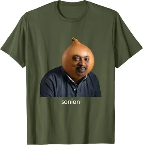 Lustiges Sonion Tuff Meme Gen Z T-Shirt Y2k Zwiebel Herren Mode Grafik Kleidung Neuheit Geschenk Humor Sonion Brainrot Witz Spruch Tee – Detail 6