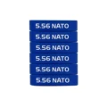 6 PACK 5.56 BLUE