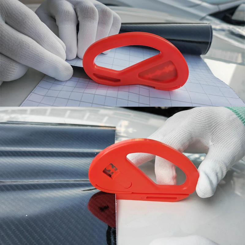 Fenster Tönung Kit Auto Wrap Werkzeuge mit Filz Rakel Allzweckmesser Schaft Dichtung Rakel Vinyl Wrap Magnet Halter Kit Abdeckung Werkzeug – Detail 11