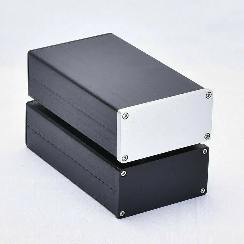 

Full Aluminum Enclosure Mini Amplifier Case Preamp Box PSU Chassis 158*92*47mm