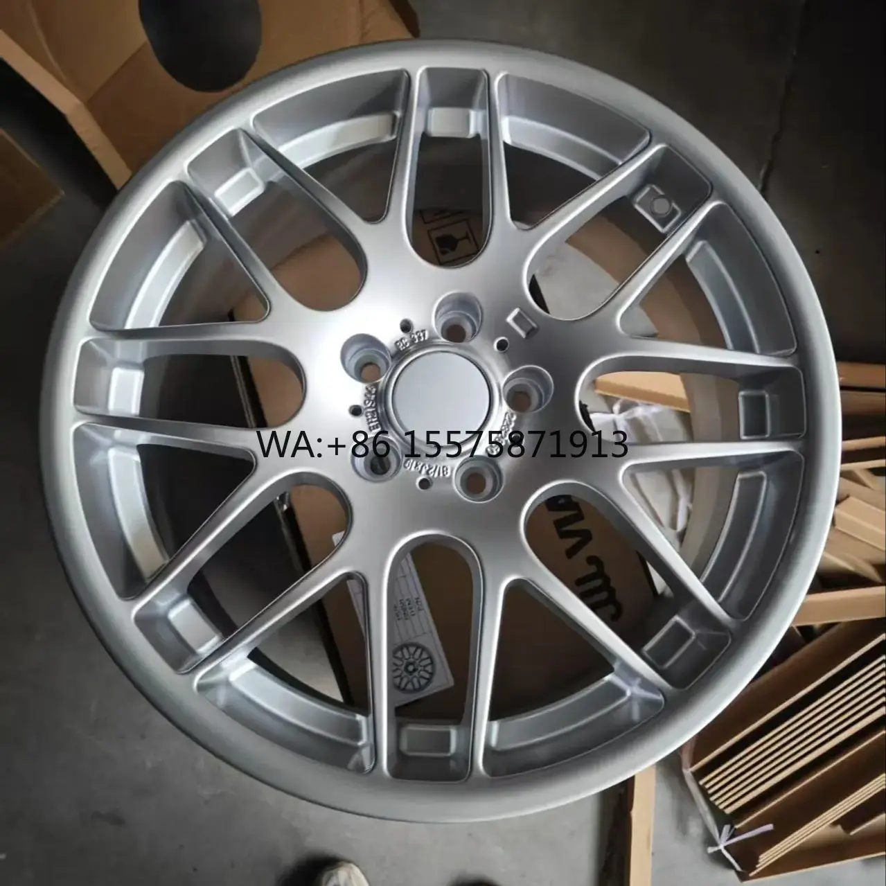 

Легкосплавные диски TP Rep Silver Alloy для легковых автомобилей, 19*8.5j, 19*9.5j, 5 отверстий, PCD 5X120, многоспицевые, для CSL M5 M3 E46 E32 E60