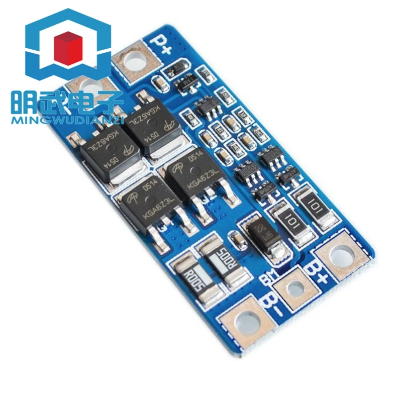 2 Strings Of 7.4V Lithium Battery board, 8.4V With Equalization function, Overcharge Overdischarge Protection 10A Current