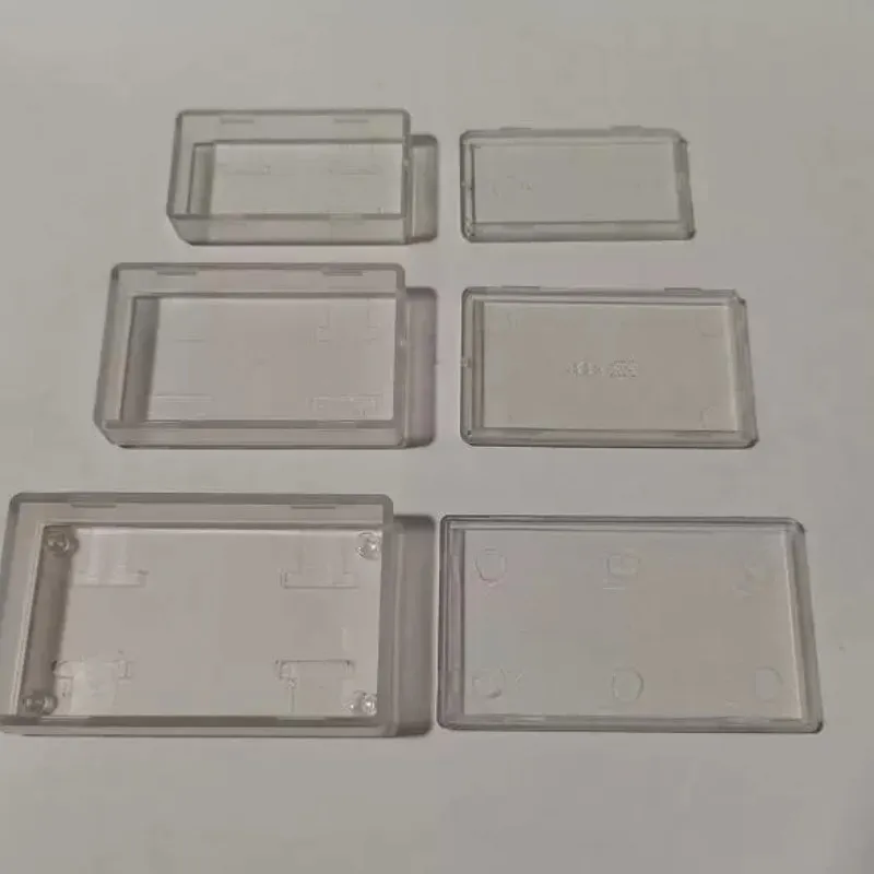 5pcs/Lot Transparent Diy ABS Instrument Casing Plastic Injection Box Wiring Junction Project Box