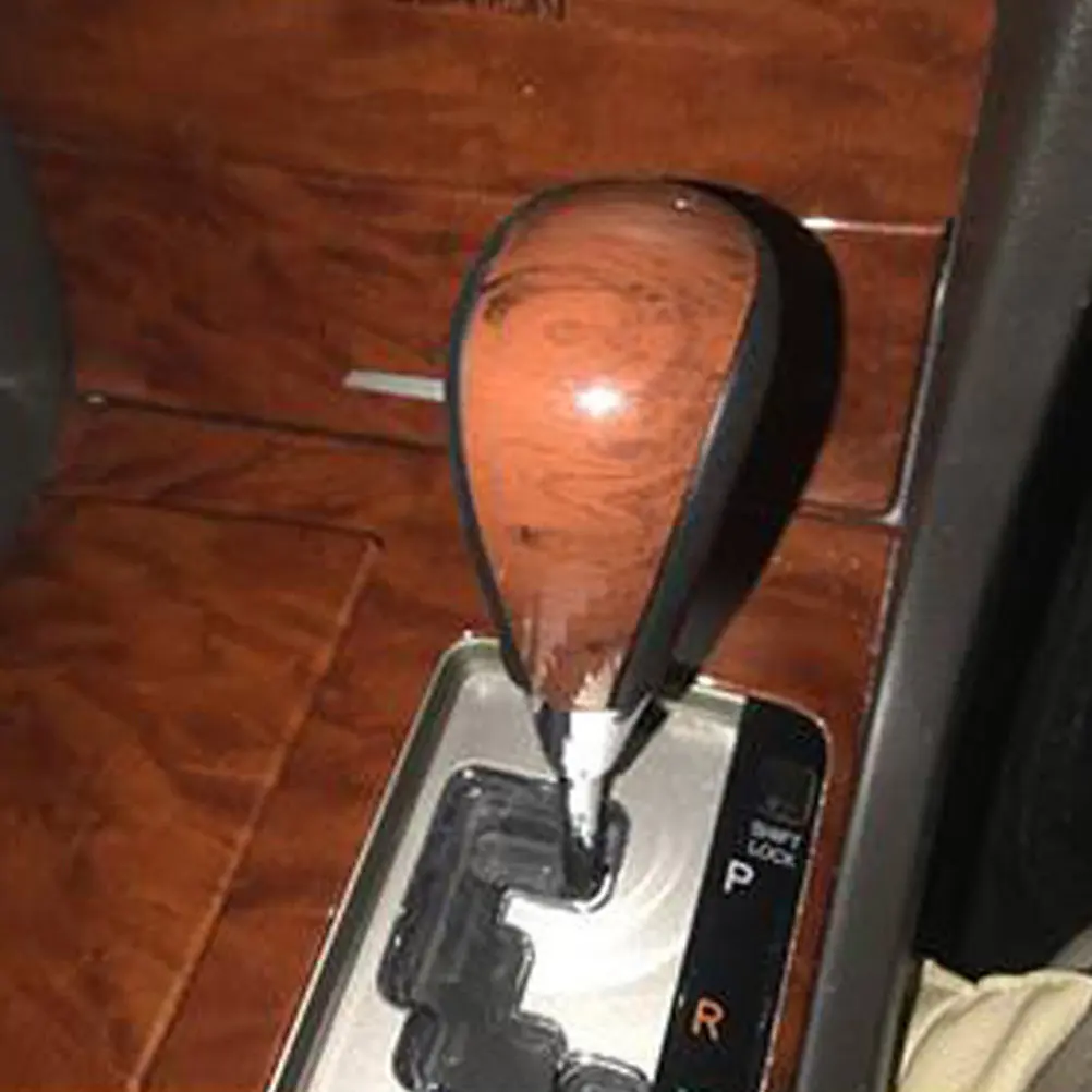 

Automatic Gear Shifter Knob PU ABS Material Ergonomic Luxury Design Smooth Shifting Comfortable Grip No Tools Needed Car Shifts