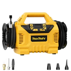 Cordless Tire Inflator Compatible with DeWalt 18V 20V Battery 160 PSI High Pressure Air Compressor for Ball, Tire(tool only)