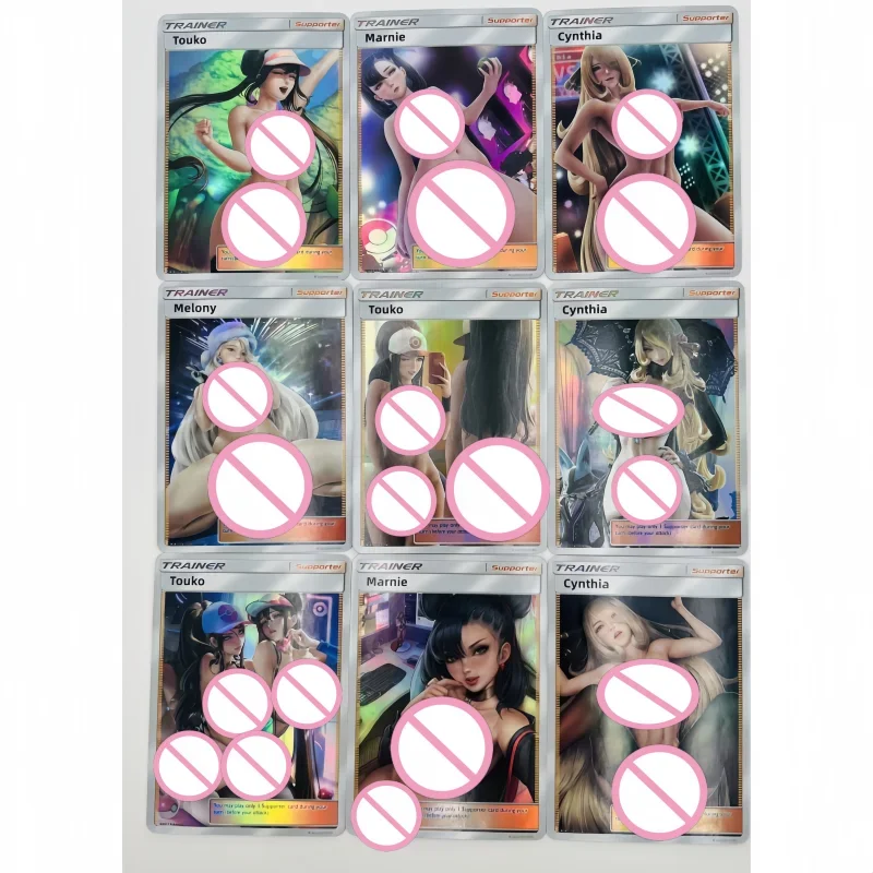 

9 шт. Razer Edition Miyamoto Ryu Zhu Chen Tian Сексуальная девушка Коллекционная карта Аниме Сексуальная красота Открытка Взрослый подарок Бестселлер