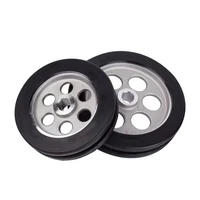 Accesorios universales para máquina de soldadura por arco sumergido, rueda para caminar, rueda pequeña automática