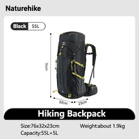 Black - 55L