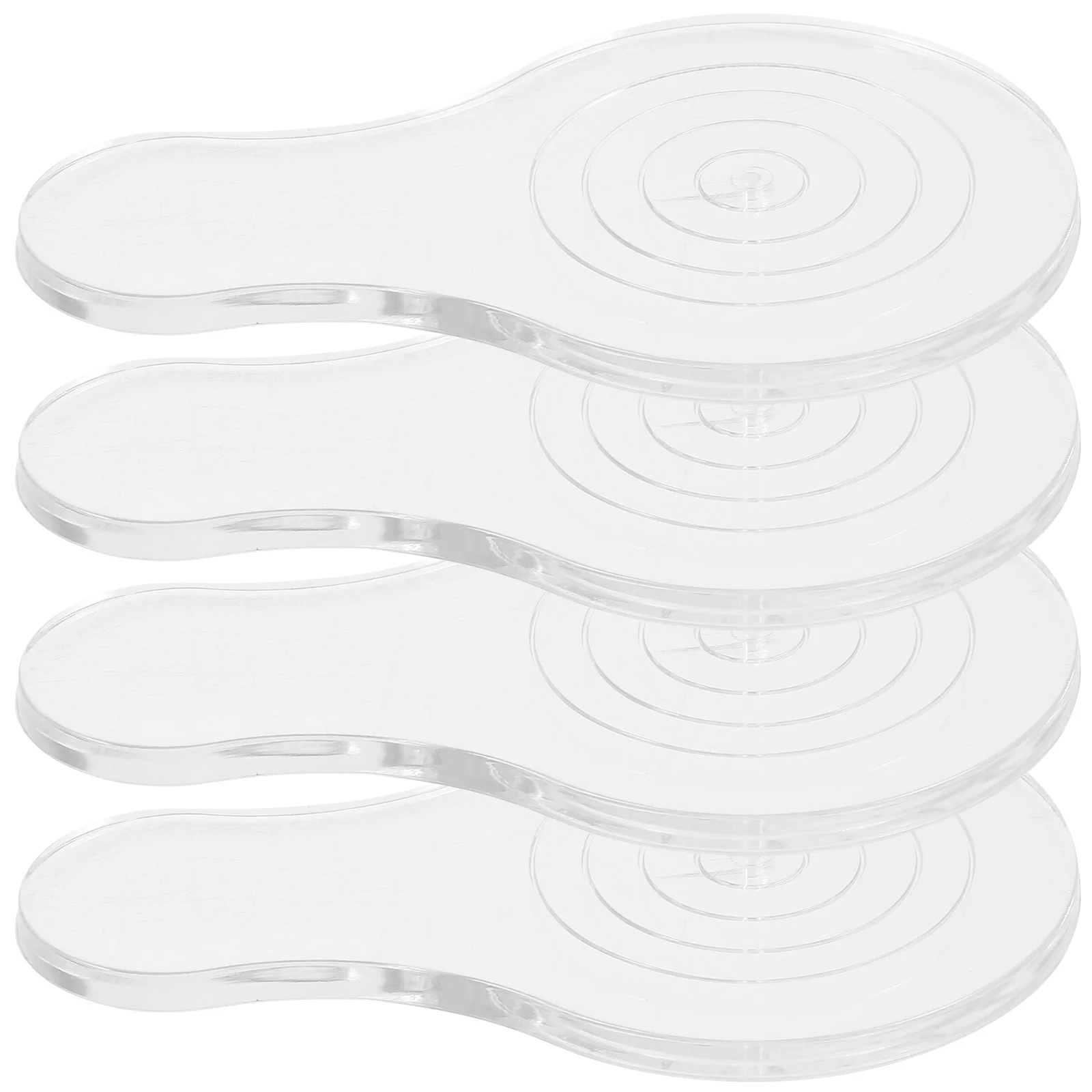 4 قطعة أدوات لف الورق البلاستيك دليل المتداول جهاز Diy بها بنفسك الحرفية بطاقات المعايدة الزفاف الديكور المحمولة قابلة لإعادة الاستخدام