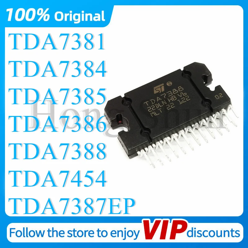 

TDA7381 TDA7384 TDA7385 TDA7386 TDA7388 TDA7454 TDA7387EP Original genuine