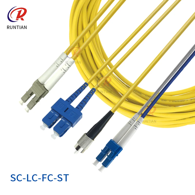 Inkjet printer 4m 7m 10m Armoured Optical fiber cable Docan Allwin Infiniti Flora SC FC LC optical data cable for hoson byhx