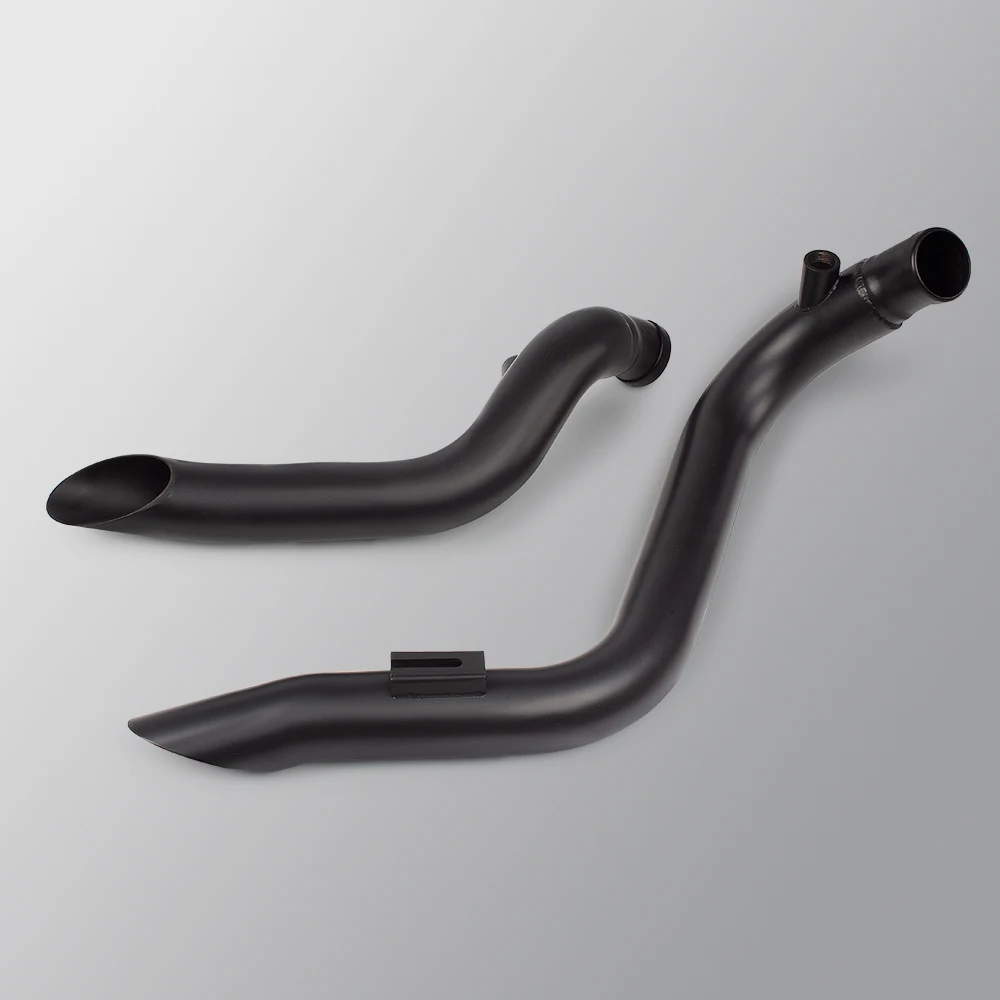 ماسورة عادم الدراجة النارية للهروب من أجل سبورتستر XL883 حديد 883 12 سوفتيل FXST هيريتاج فات بوي سبرينغر كروم أسود