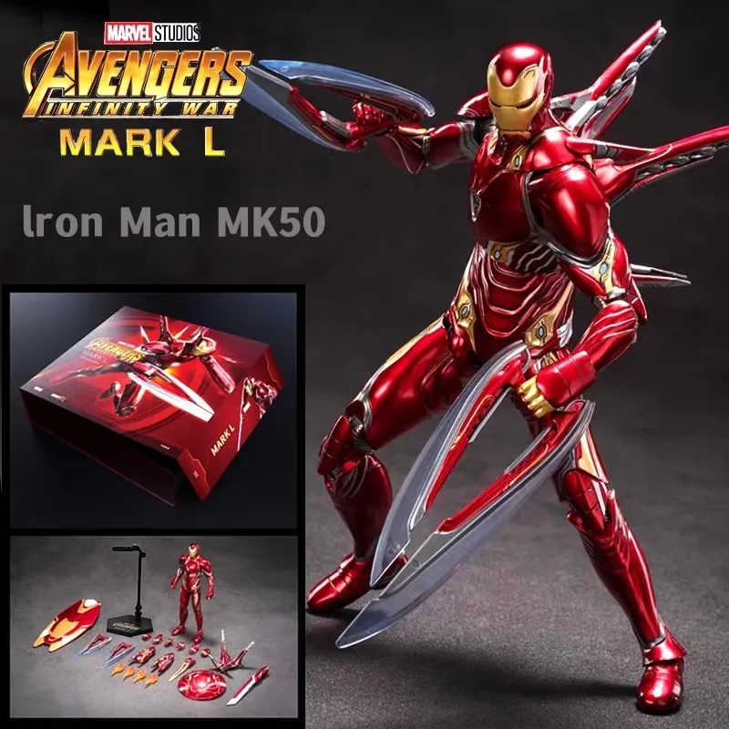 Hot Marvel Original Iron Man Mk1 Mk2 Mk3 Mk4 Mk5 Mk6 Mk7 Mk42 7