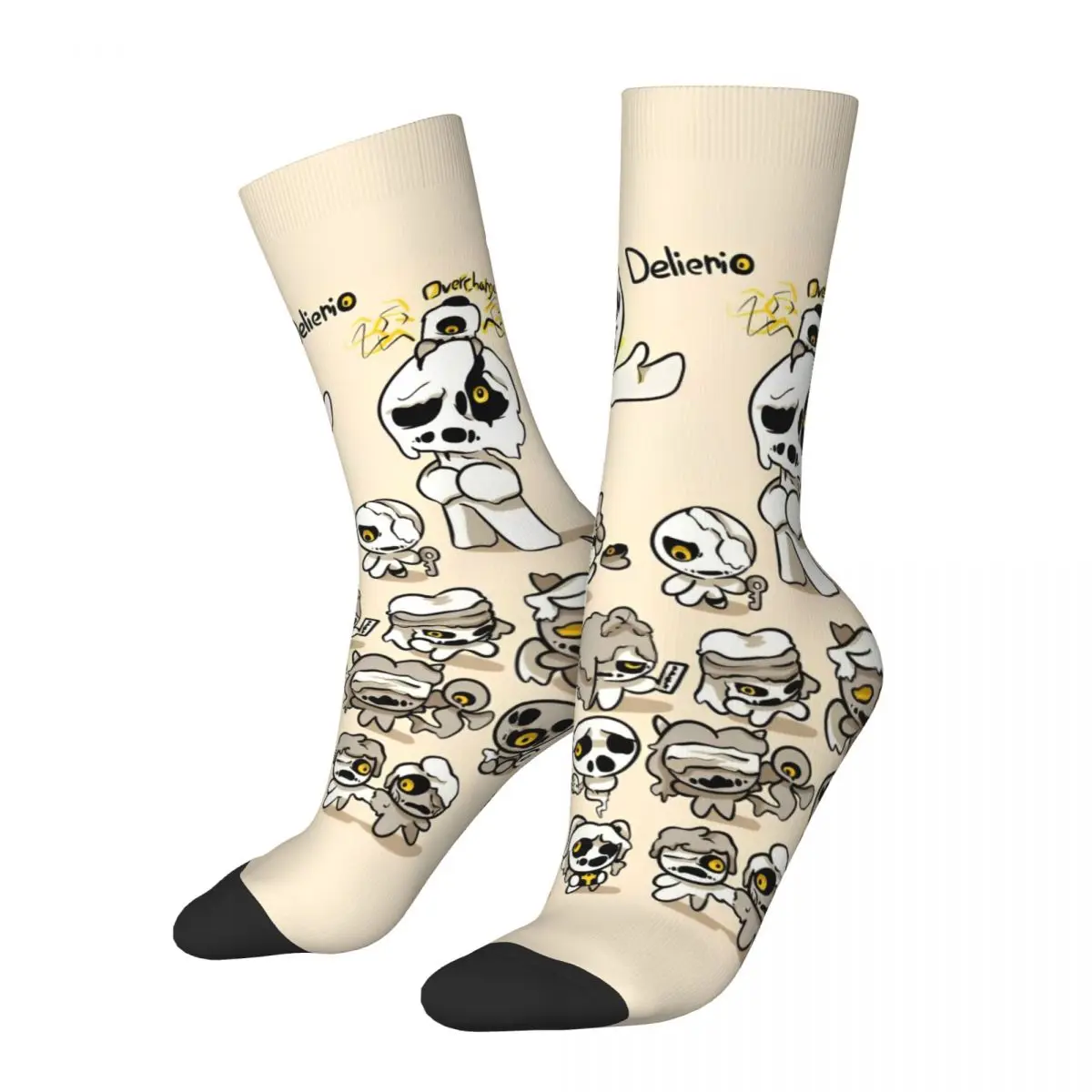 Women Men Socks The Binding Of Isaac Video Game (2) Stockings Winter Leisure Quality Socks Graphic Outdoor Anti Skid Socks