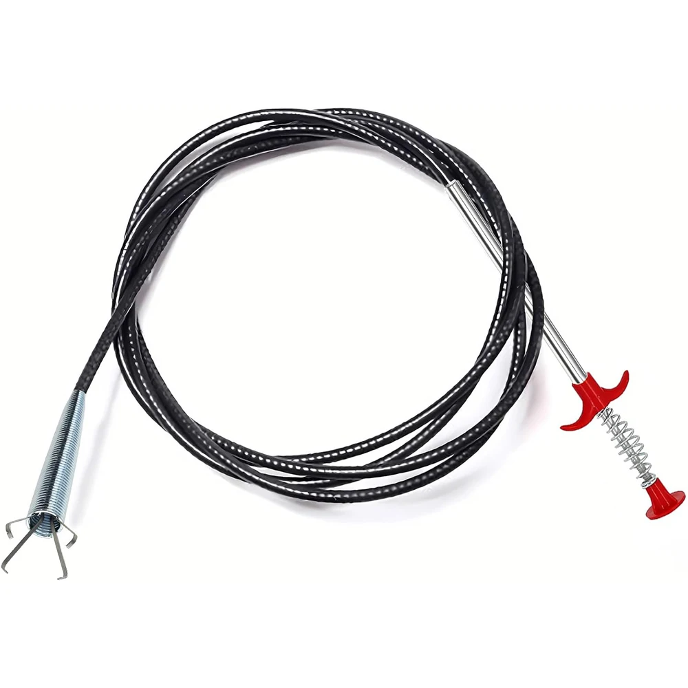 

Drain Snake, Drain Clog Remover - Gutter Cleaning Tools Drain Cleaner for Toilet Sewer Shower Kitchen Bathroom Tub Clogged Drain