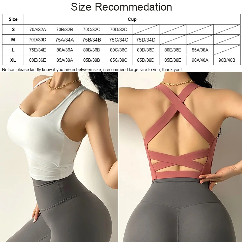 Cloud Hide Sports Bra Sexy Back Yoga Crop Top Women Push Up Underwear Shockproof Fitness Vest Girls Gym Shirt Sport Sportswear