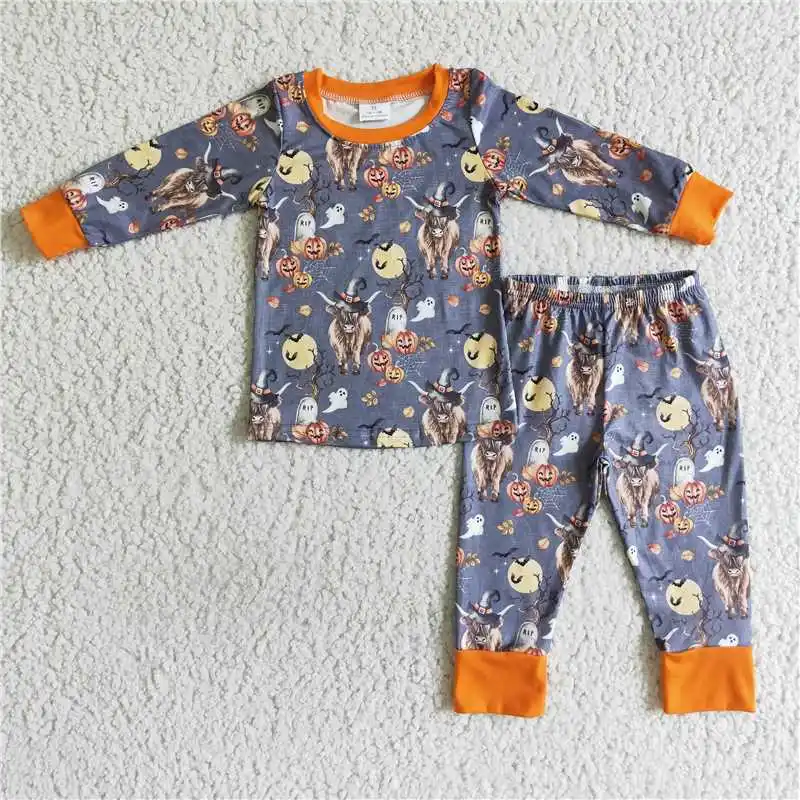 Boys Halloween Alpine Long Sleeve Pant Set