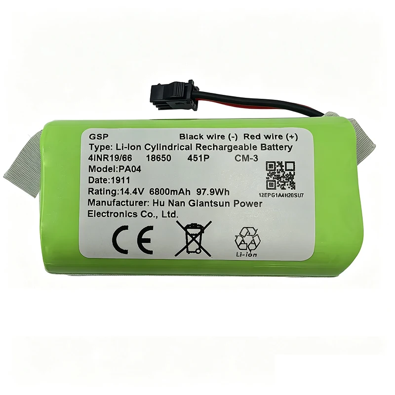 Fast Shipping 2026 Years 100% Original for GSP PA04 High Quality battery 6800mAh High capacity for GSP Cleaning robot battery