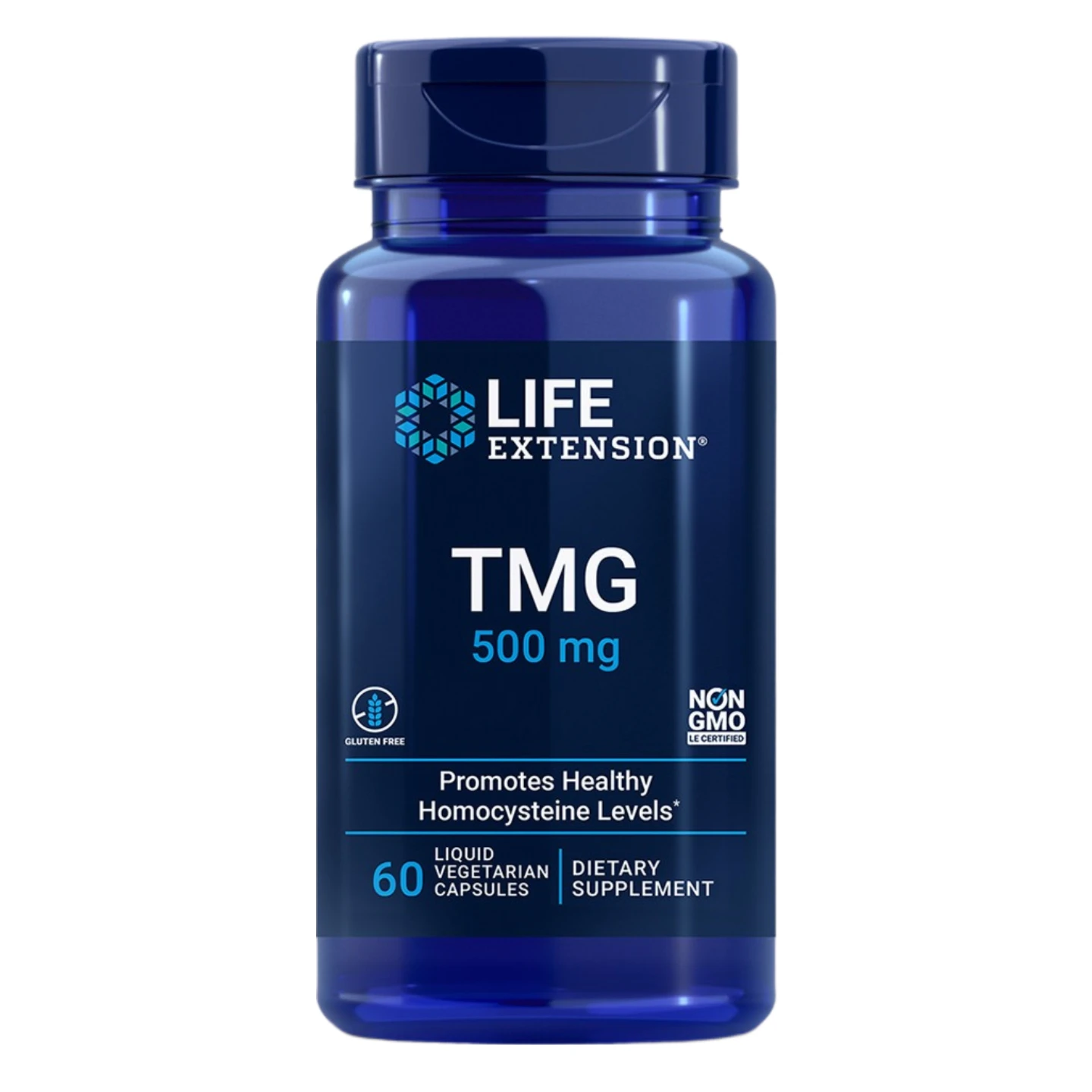 

TMG Trimethylglycine - Promotes Cardiovascular Health, Helps Muscle Oxidation, and Delays Aging