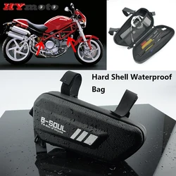Waterproof Triangle Package For DUCATI MONSTER 659 696 796 796 821 900 1000 1100 1200/S Motorcycle Saddlebag Tool Side Bag Kit