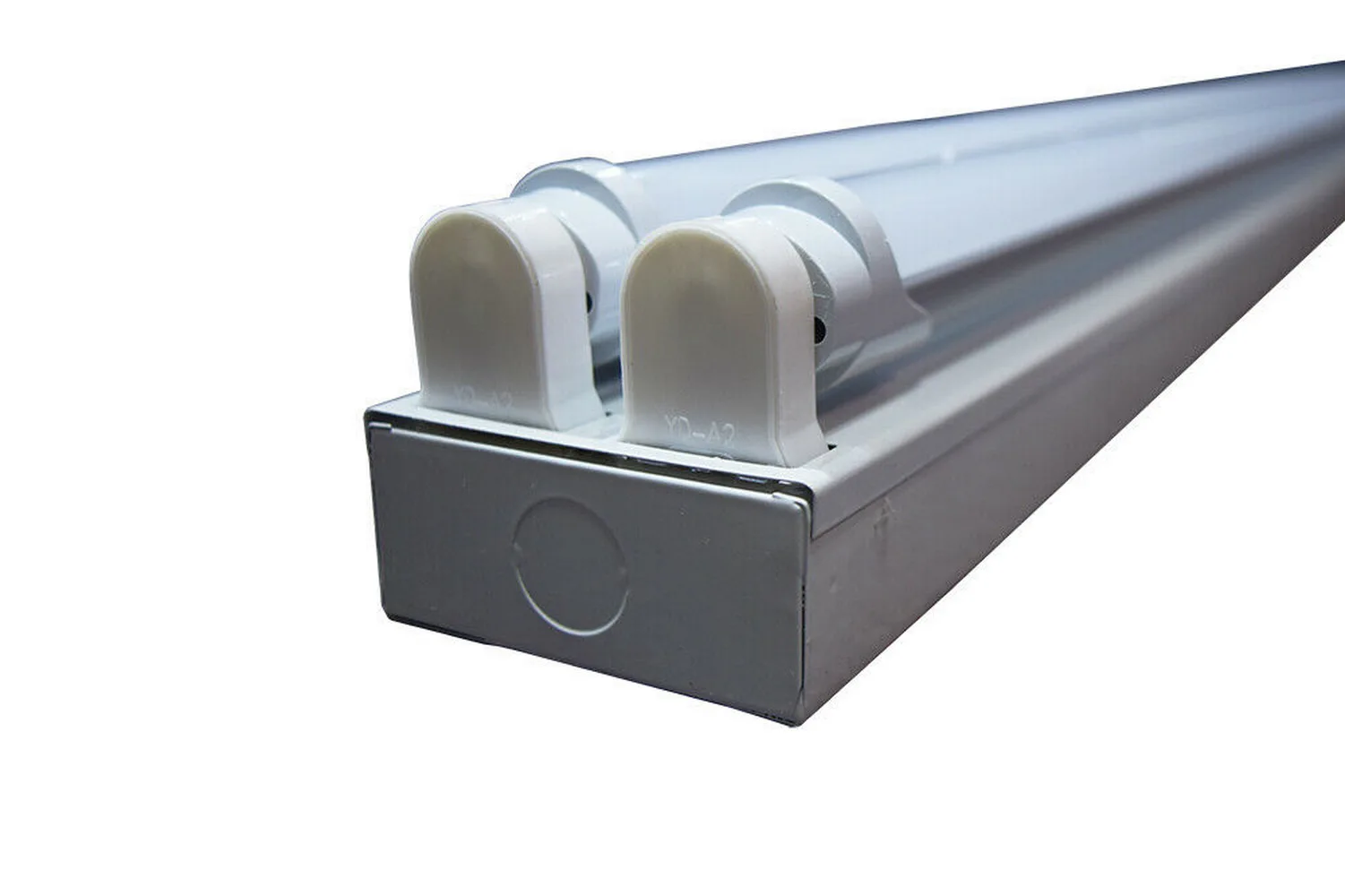 1-15 PCS/PACK 48W 4FT Flush Mount LED SHOP LIGHT 5000K Daylight Commercial Utility Ceiling Light Fixture With (2) LED T8 Tube