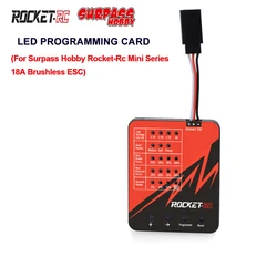 Rocket-RC LED Programming Card For 1/24 1/28 Rocket-Rc Mini Series 18A Brushless ESC Program Card