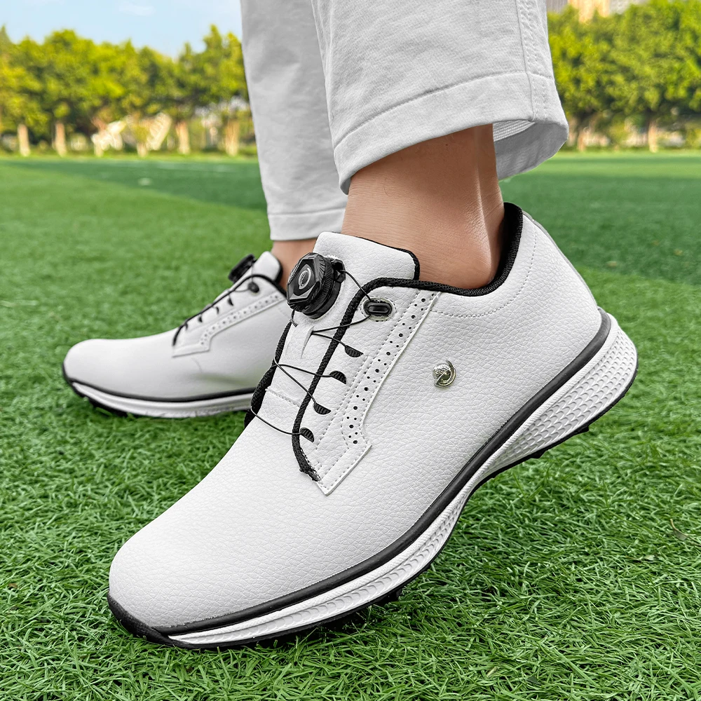 

New Golf Shoes Men Professional Golfers Sneakers Outdoor Golfing Breathable Shoes Lightweight