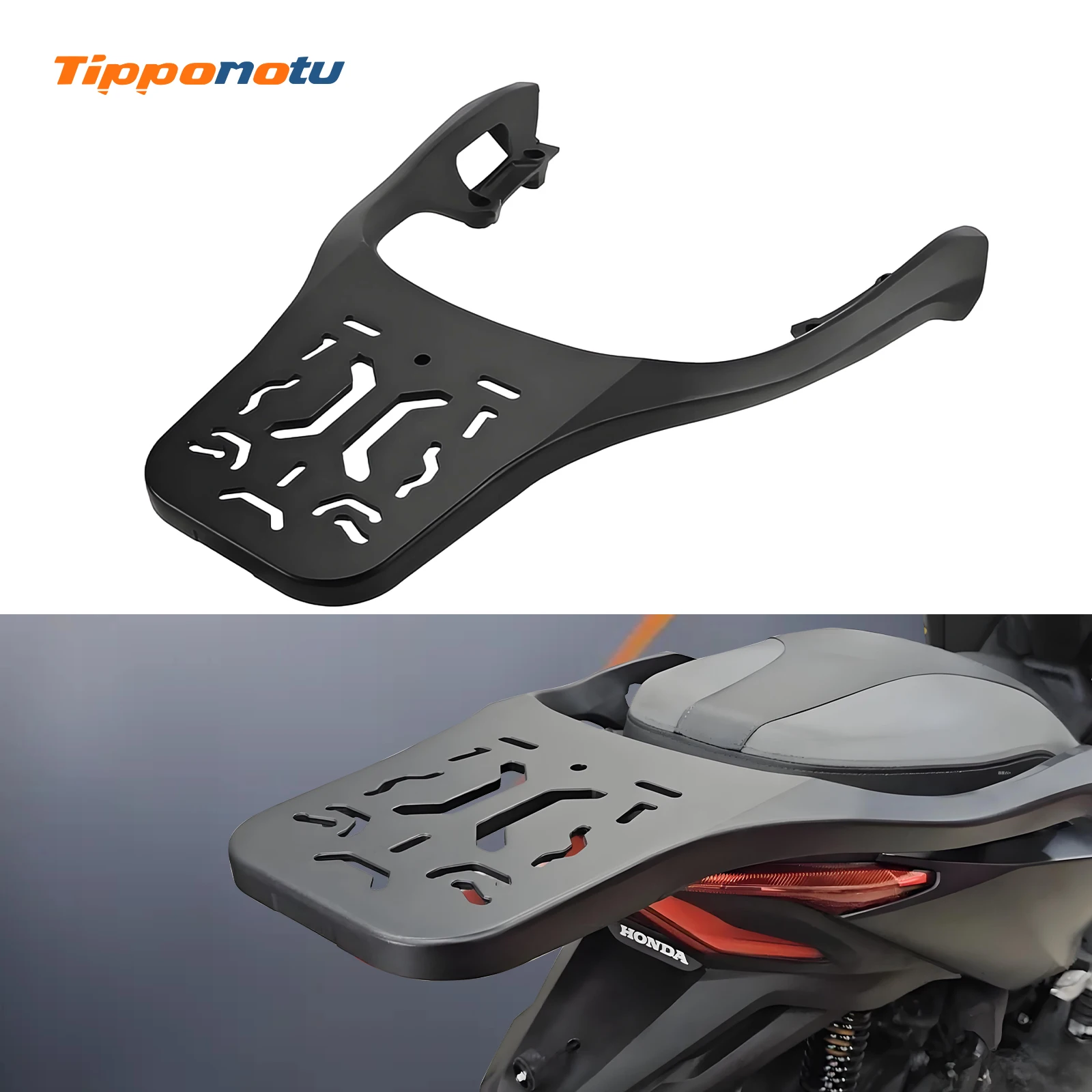 

Aluminum Alloy Heavy-Duty Rear Rack Trunk Bracket for Honda X-ADV350 2022-2025 New Upgrade Tail Box Luggage Rack Accessories
